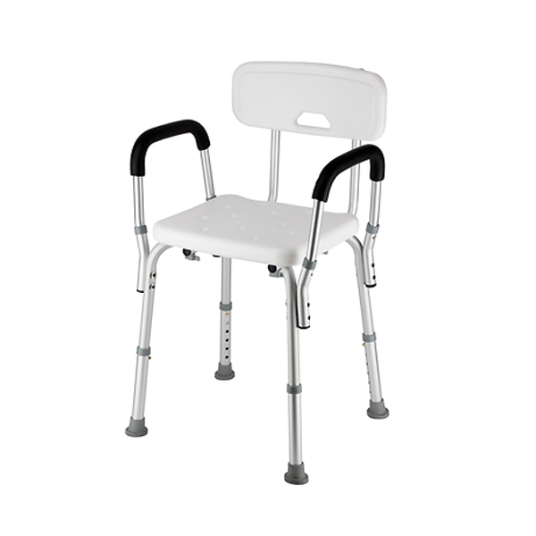 KEYPLUMB Aluminium Shower Stool Adjustable Legs - Plumleys Plumbing ...