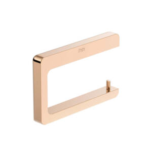 Roca Tempo Rose Gold Toilet Roll Holder Without Cover