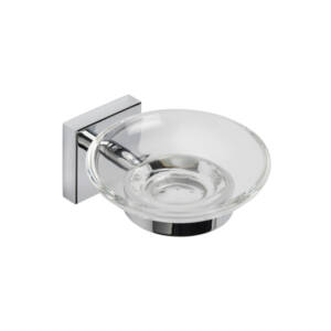 Croydex Chester Soap Dish & Holder - Chrome